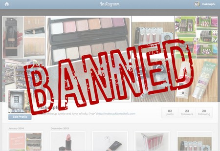 New Instagram Account (Or how my makeup addiction got me banned from Instagram)